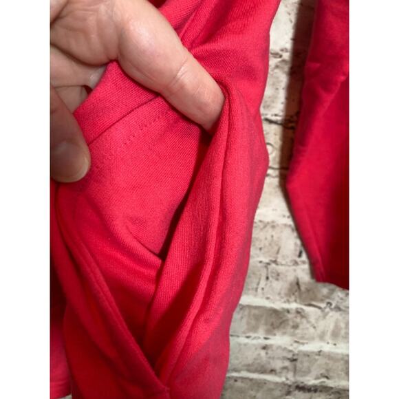 Quacker Factory Jacket Womens 3X Rhinestone Beaded Full Zip Front Hot Pink Plus - Picture 15 of 15